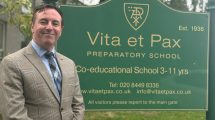 Darren May, headteacher of Vita et Pax Preparatory School