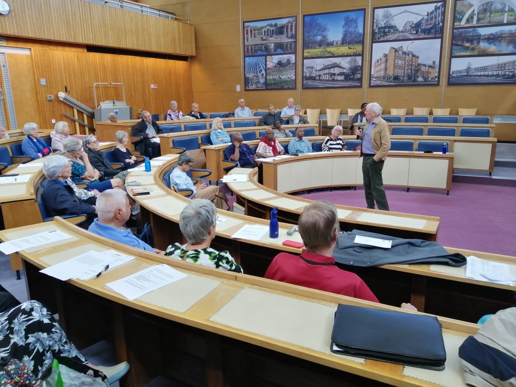 Enfield Borough Over 50s Forum&rsquo;s annual general meeting was held at Enfield Civic Centre in June (credit EBOFF)