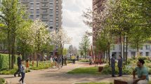 Early plans for Southbury Leisure Park by Royal London Mutual Insurance and NEAT Developments