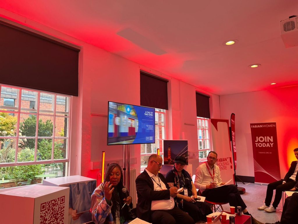 Central London Forward Event on inequality in London at Labour Party Conference 2025 (credit Kumail Jaffer-LDRS)