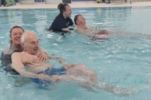 A dementia-friendly swimming class (credit Age UK Enfield)