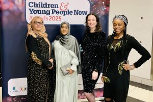 ECYPS team members at the Children and Young People Now Awards 2025