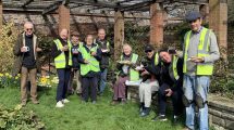 Friends of Broomfield Park's horticultural volunteers
