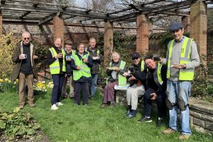 Friends of Broomfield Park's horticultural volunteers