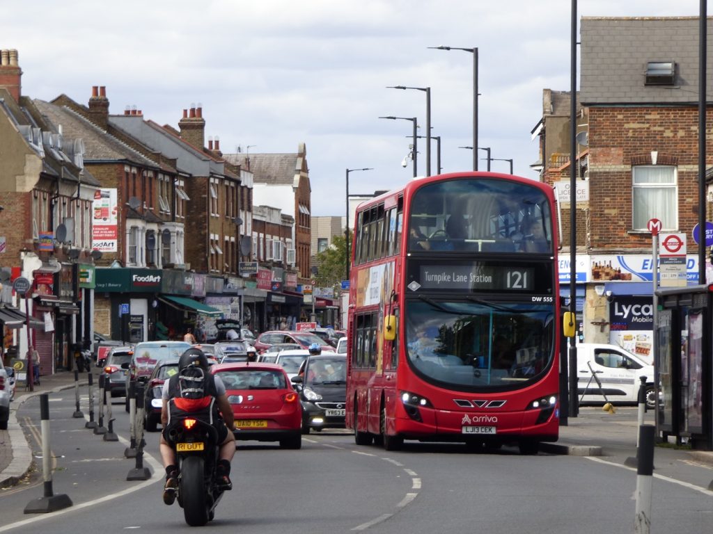 Hertford Road in Enfield Wash