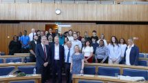 Meridian Water Community Chest winners at Enfield Civic Centre (credit Enfield Council)