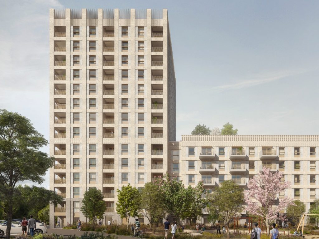 Revised plans submitted by Places for London and Barratt London for the car parks at Cockfosters Station