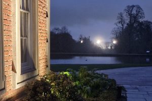Spurs floodlights seen from Forty Hall (credit Sam Tillbrook)