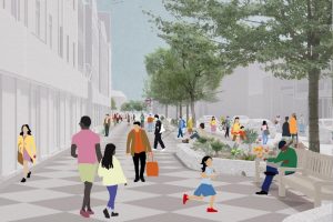 The Southgate Masterplan Vision design for Chase Side