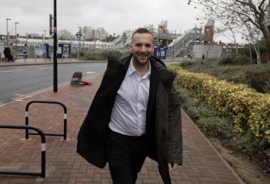 Leader of the Green Party, Zack Polanski poses for photos in the City Hall in London, Britain 01 December 2025. Facundo Arrizabalaga/MyLondon