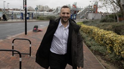 Leader of the Green Party, Zack Polanski poses for photos in the City Hall in London, Britain 01 December 2025. Facundo Arrizabalaga/MyLondon