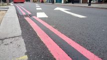 The new 'red route' in Church Street