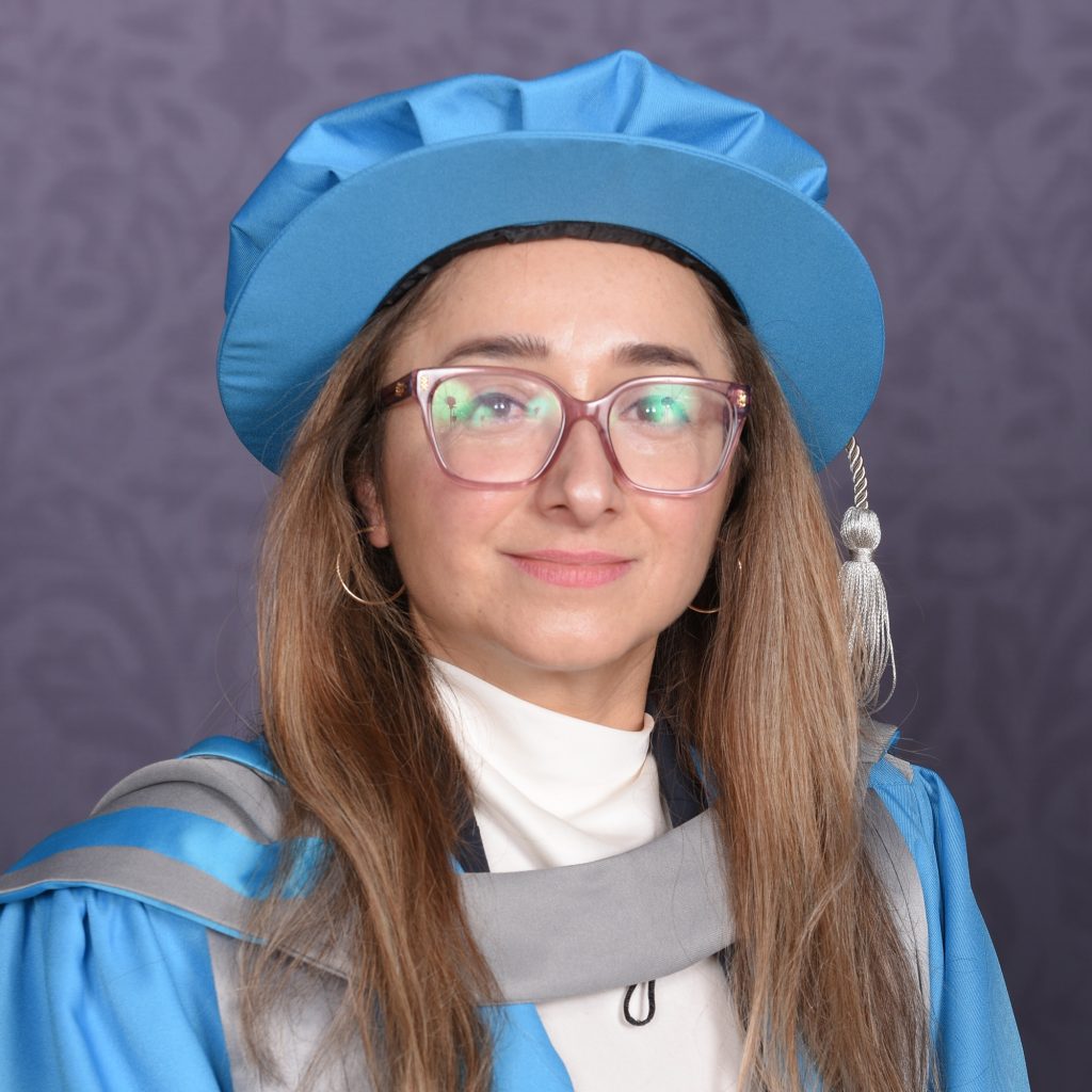 Enfield North MP Feryal Clark in her gown (credit Kingston University)