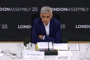 Sadiq Khan at the budget committee (credit London Assembly)