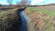 The Salmons Brook runs through a series of farms in the north-west of the borough before reaching Enfield's urban areas