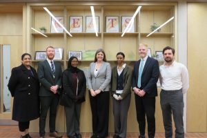 The opening of Ark Keats Academy's new sixth form block