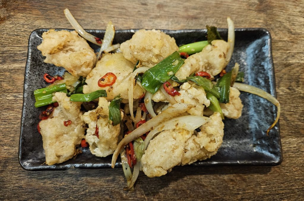 Salt and pepper squid