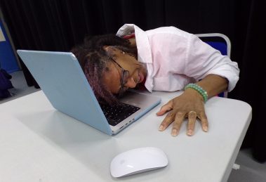 Confusing digital systems can create a barrier for certain groups of people (credit Jacqui Livingston)