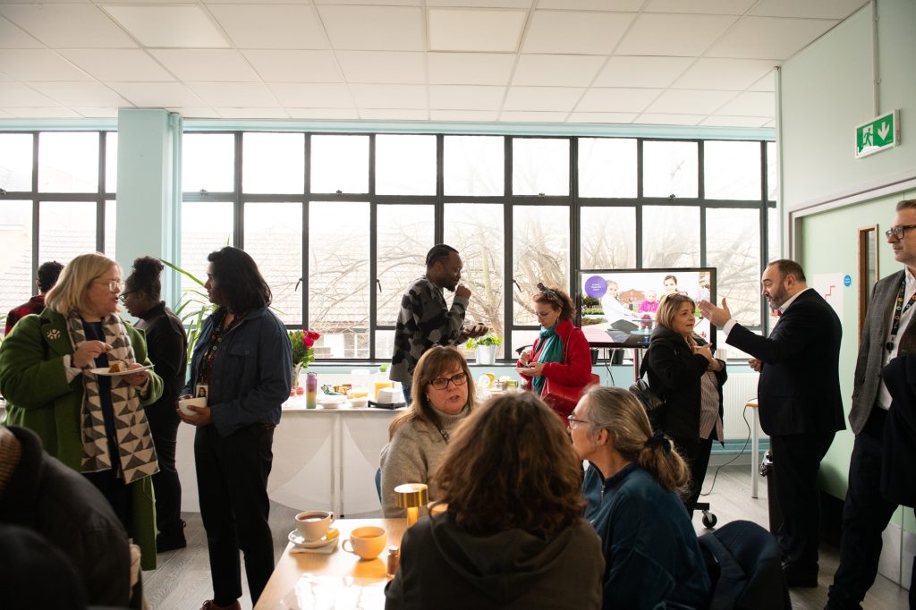 The new Snack'n'Chat Cafe at Community House (credit Enfield Council)