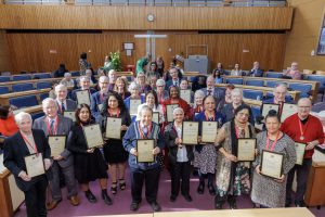 Prize winners at the Enfield Lifetime Achievement Awards 2026