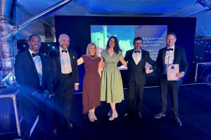 North London Waste Authority staff at the National Civic Trust Awards