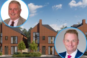 Plans for Quakers Walk with Tory councillors Andy Milne (inset left) and Chris Dey (inset right)