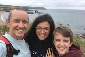 The Smythe family in Devon, 2020