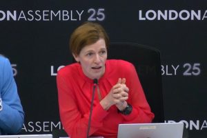 Susan Elden, a consultant from NHS England, appeared at the London Assembly today (Monday 9th)