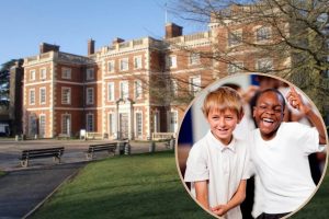 Trent Park House (inset credit James Clarke)