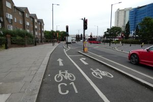 Cycleway 1 pictured in Edmonton Green