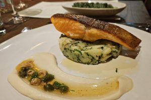Chalk stream trout at The Woodman