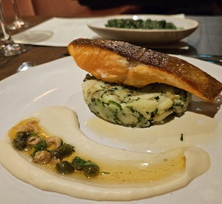Chalk stream trout at The Woodman