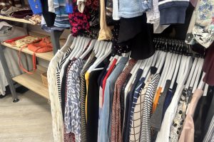 Clothes for sale at Kith and Kids (credit Jade Lennon)