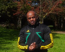 Courtney Brown is a social entrepreneur and the chief executive of Father2Father (credit Ruben Cabral)