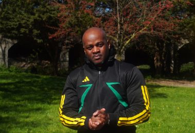 Courtney Brown is a social entrepreneur and the chief executive of Father2Father (credit Ruben Cabral)