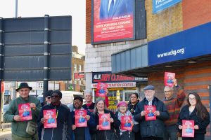 Enfield Community Independents out on the campaign trail