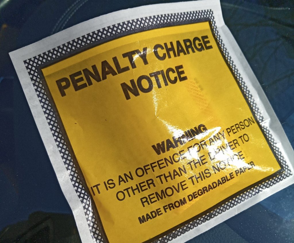 Penalty charge notice