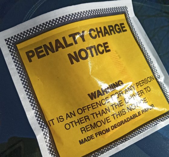 Penalty charge notice