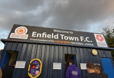 Enfield Town were promoted to National League South in 2024