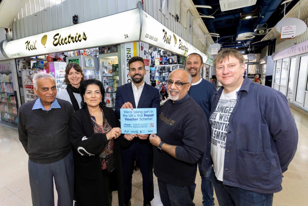 The repair voucher scheme ran as a trial in North London last year (credit NLWA)