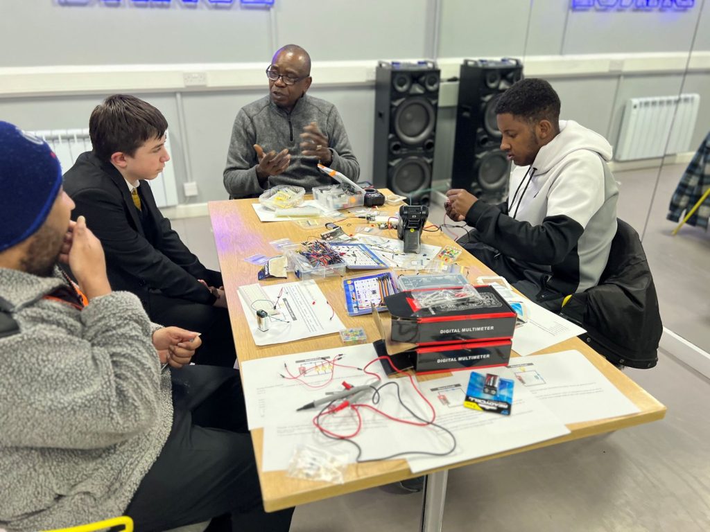 A repair workshop in Edmonton Green