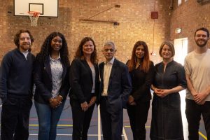 Sadiq Khan at the Marcus Lipton Youth Centre (credit London Labour)