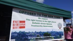 An action day was held at Crews Hill on Saturday