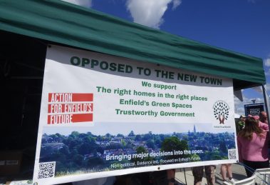 An action day was held at Crews Hill on Saturday