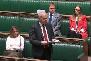 Southgate and Wood Green MP Bambos Charalambous presenting his petition in parliament