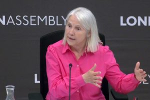 GLA chief officer Mary Harpley at the London Assembly
