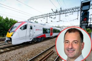 Greater Anglia and (inset) James Burles