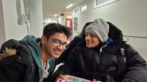 Ismael Rahman with Yusuf
