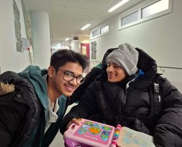 Ismael Rahman with Yusuf
