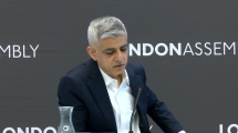 Mayor of London Sir Sadiq Khan at the London Assembly this week